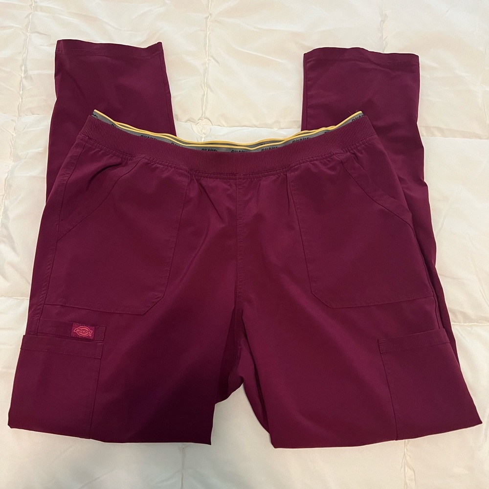 Dickies Straight Leg 6 Pocket Cargo Pants, Wine